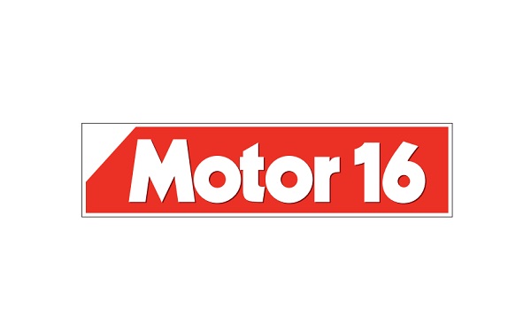 Logotipo de la cabecera de Motor 16